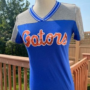 Florida Gators VS Pink Sequined Tee Limited Edition 5th & Ocean 🐊🐊🐊🐊🐊